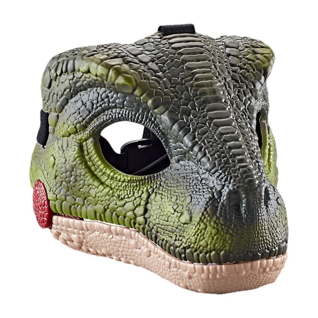 Máscara De Festa Dos Dinossauros Brinquedos De Papel Inspirados No Filme Com Sonoro Garras Toy Halloween iadbr