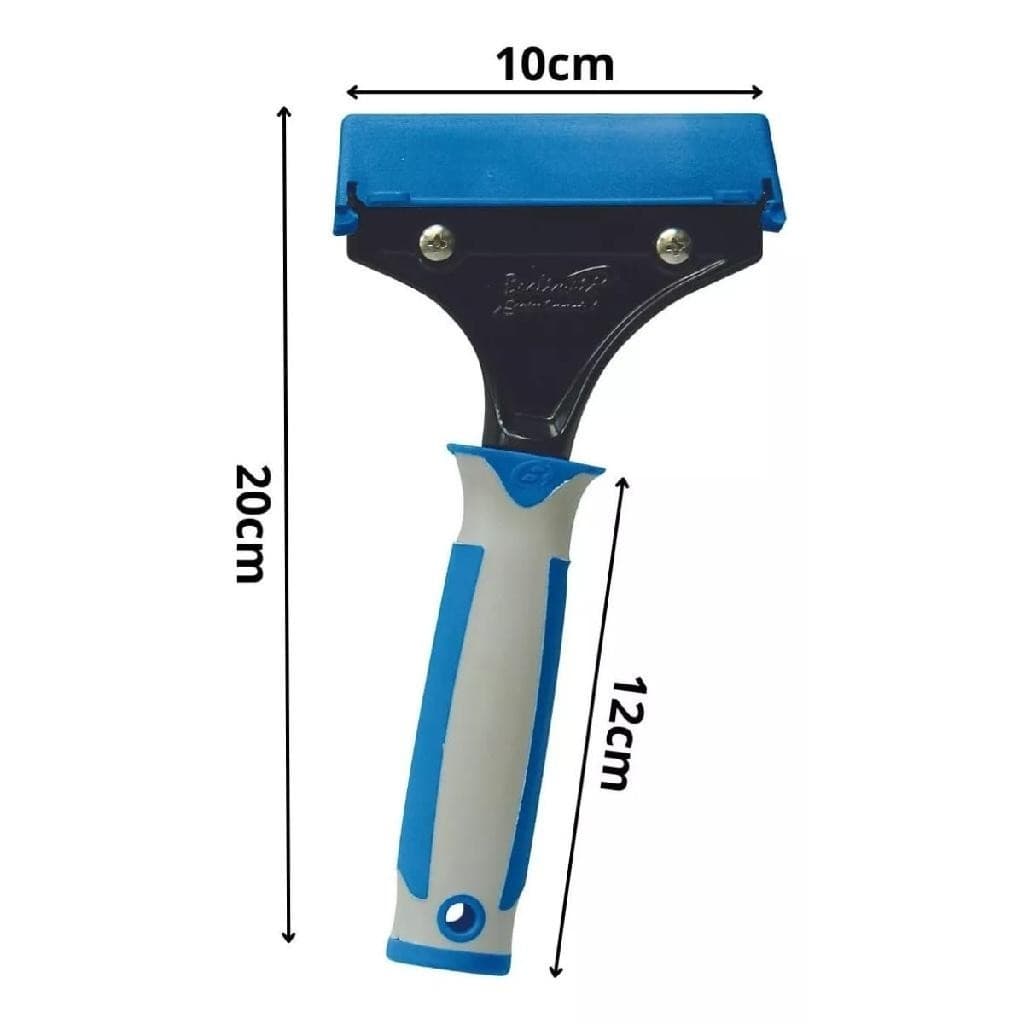RASPADOR MULTIUSO 10 CM RM100 AZUL BRALIMPIA PROFISSIONAL