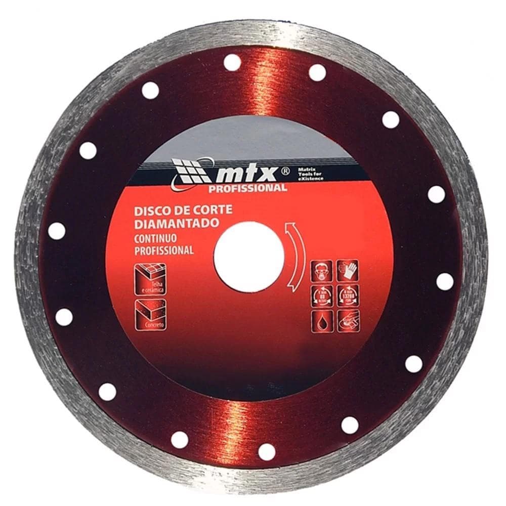 Disco Diamantado 230 X 25,4 Mm Contínuo 731929 Mtx