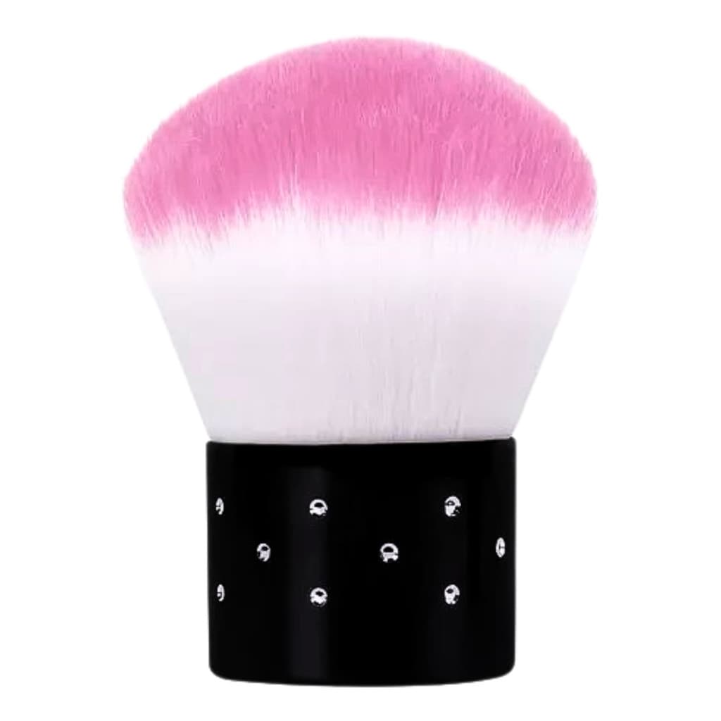 Pincel Macio Fofo Tira Pó Unha Alongamento Nail Gel Fibra Vidro