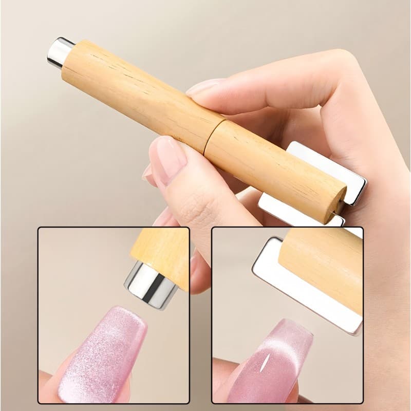 Removível Multi-Funcional Forte Gato Vara Magnética Gel Polonês Glitter Efeito Ferramentas De Design Cilindro Ímã De Ext