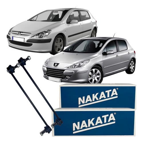 Par Bieleta Suspensão Dianteira Peugeot 307 2002 Á 2011