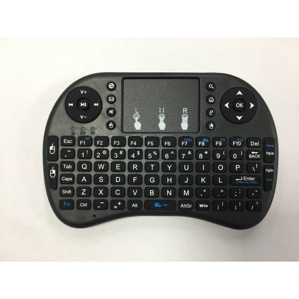 Mini Teclado Sem Fio com Touchpad