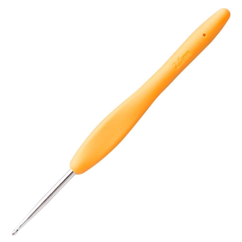 Agulha de Croche Luli com Cabo Emborrachado 2,5mm