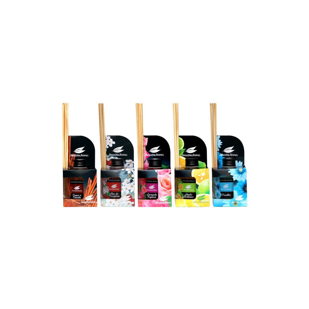 Difusores de aroma Amazônia - Aromatizador de ambiente diversas fragrâncias Casa