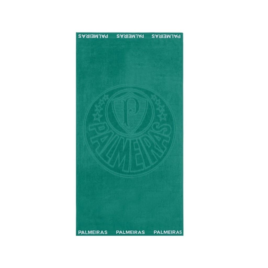 Toalha De Banho Time Jacquard Palmeiras Buettner Esmeralda