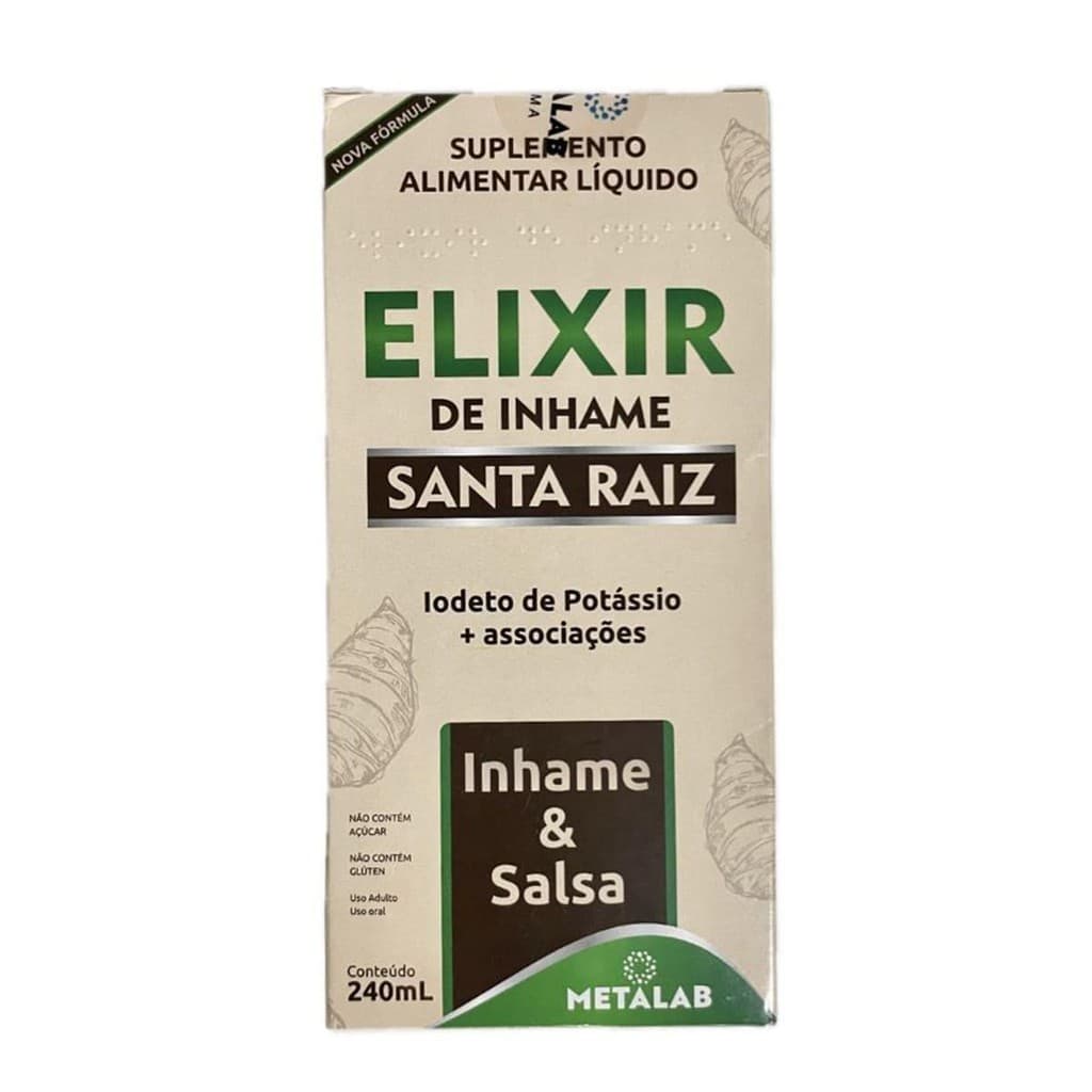 Elixir De Inhame 250ml Santa raiz