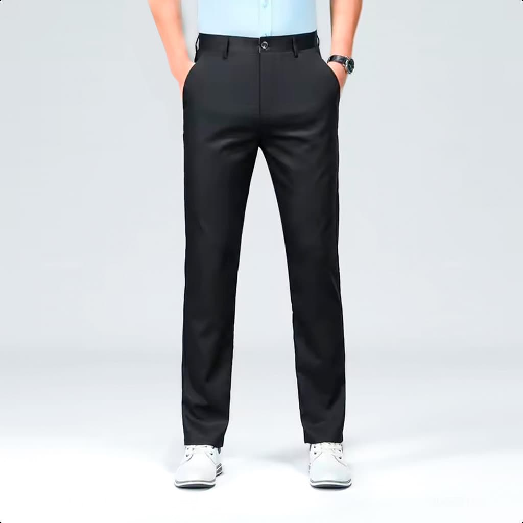 Calça Social Masculina Slim Moda Esporte Fino Espandex