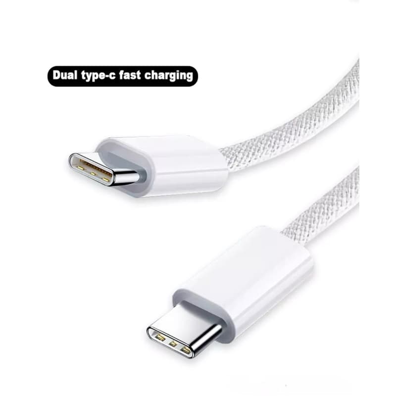 CABO PARA IPHONE 15 TIPO C 1M ORIGINAL TRANÇADO