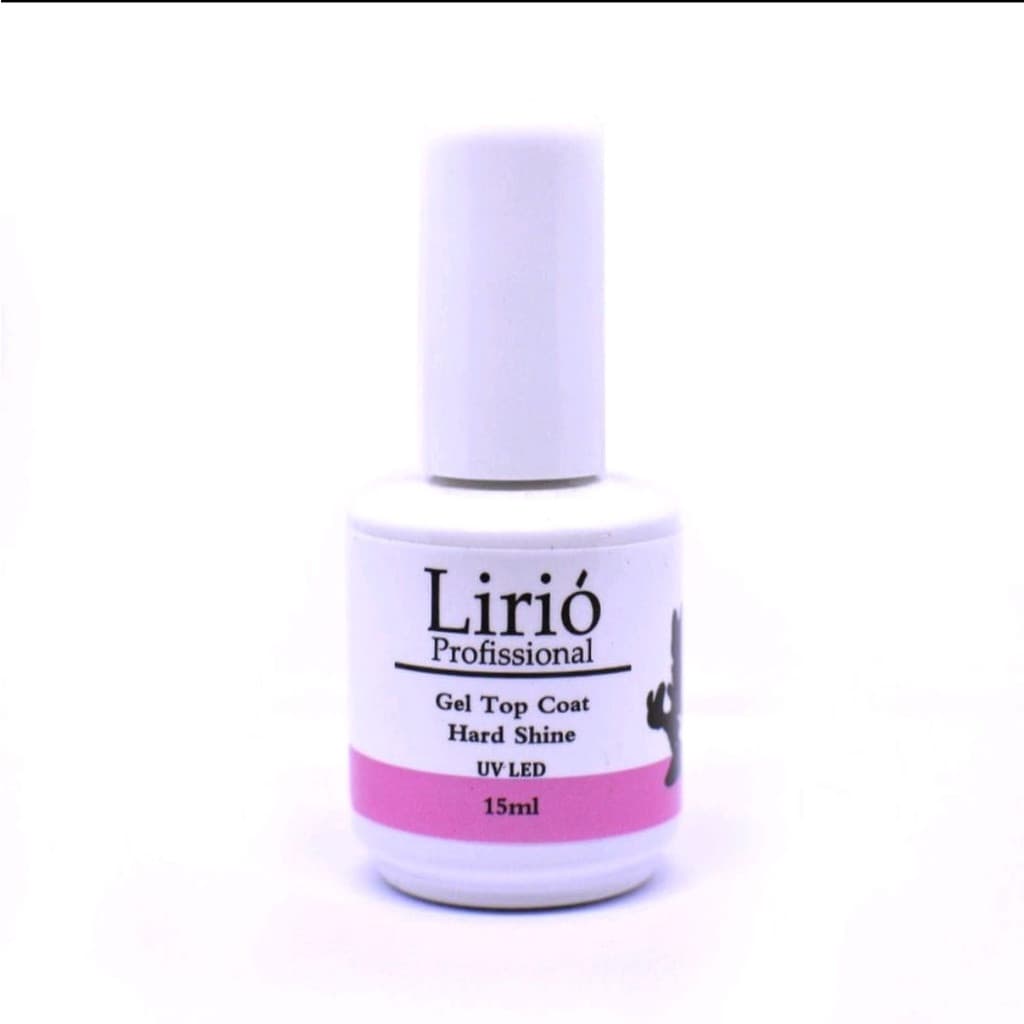 KIT 2 Top Coat Lirió Minnie Rosa 15ml Gel Unhas De Porcelana Acrigel Fibra