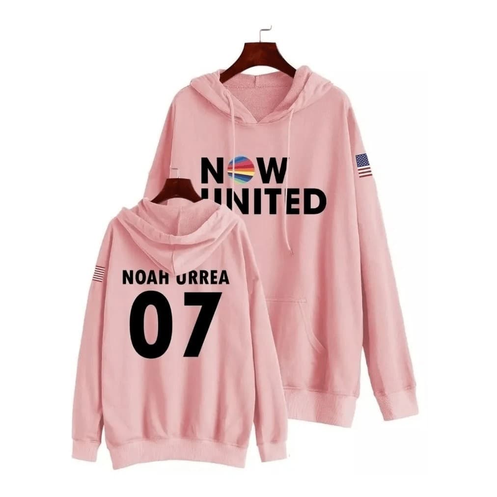 Moletom Blusa Nowunited Noah Urrea 07 Usa Bandeira USA em Algodão