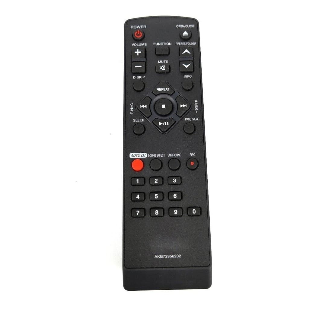 Controle Remoto Compatível LG Mini System Mcv1306 Mcd606 Mct806