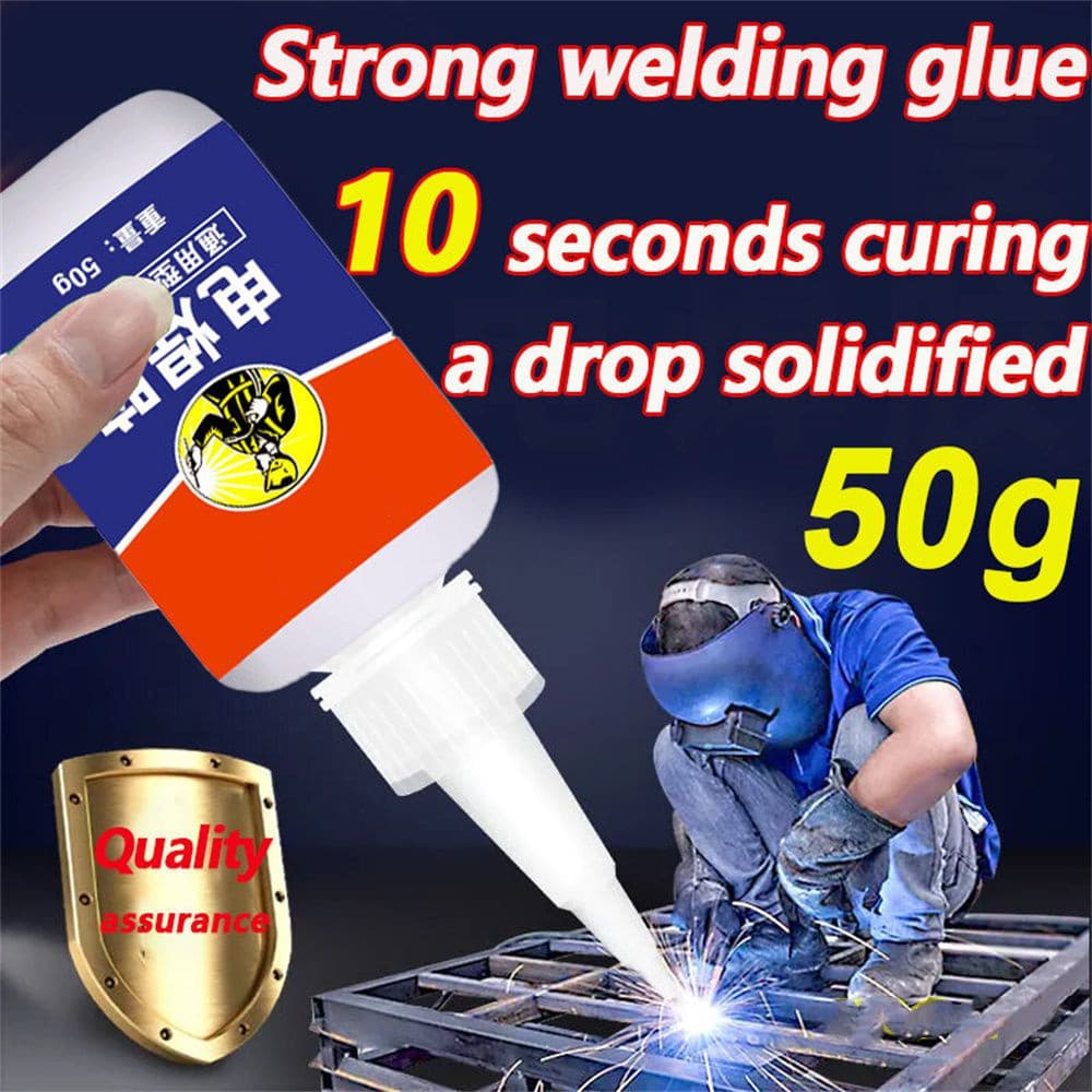 20g /50g Cola de solda forte para fixação de Metal, madeira, cerâmica, cola de solda elétrica, cola Universal.