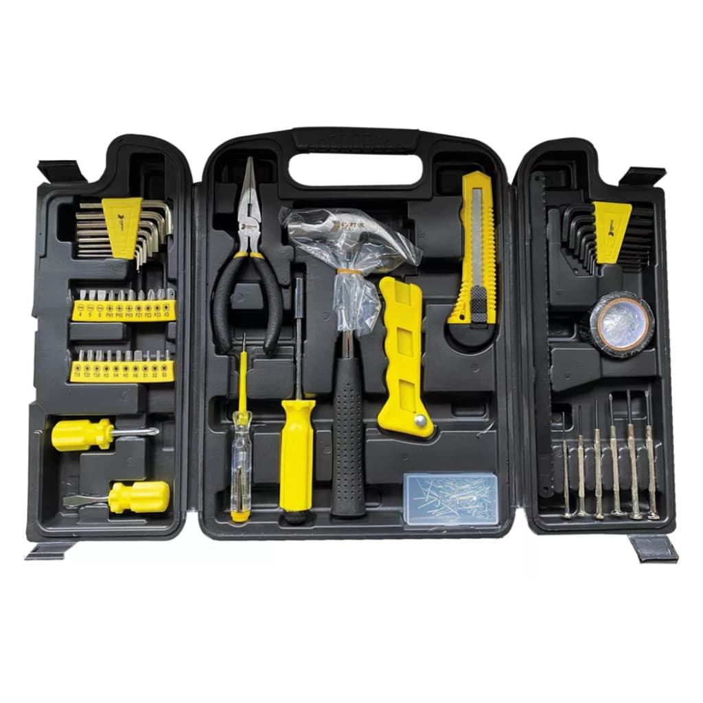 Jogo De Ferramentas Kit 200 Peças Com Maleta - Fertak