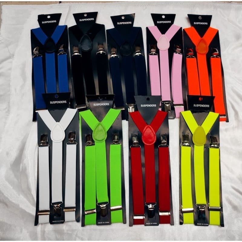 Suspensório Adulto Unisex Várias Cores