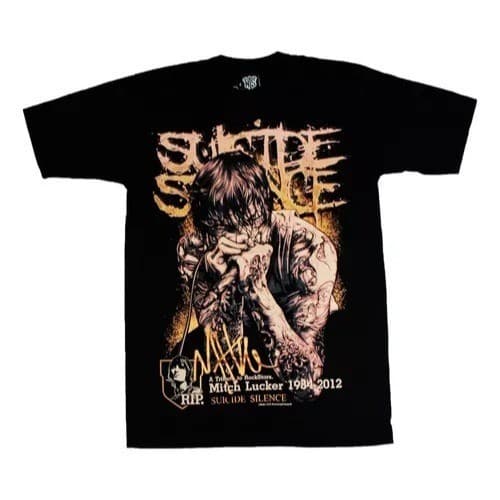 Camiseta Banda Suicide Silence 30.1 font t-shirt