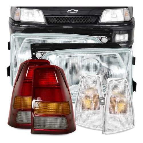 Kit Farol Kadett + Pisca + Lanterna Kadett 93 94 95 96 97 98