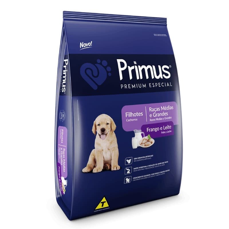 PRIMUS P.E. CAES FILHOTES R.G. SC/15 KG