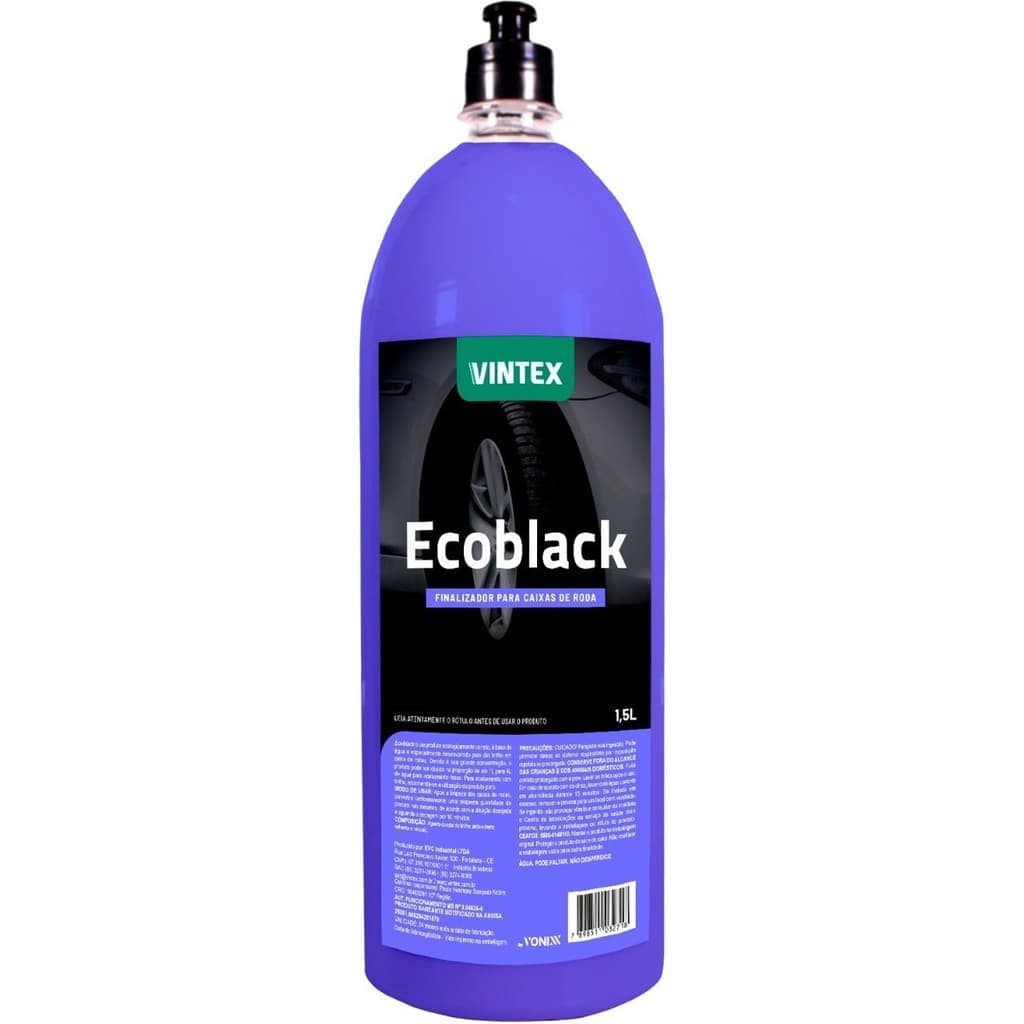 Finalizador Para Caixa De Roda Ecoblack Vonix 1,5l Verniz