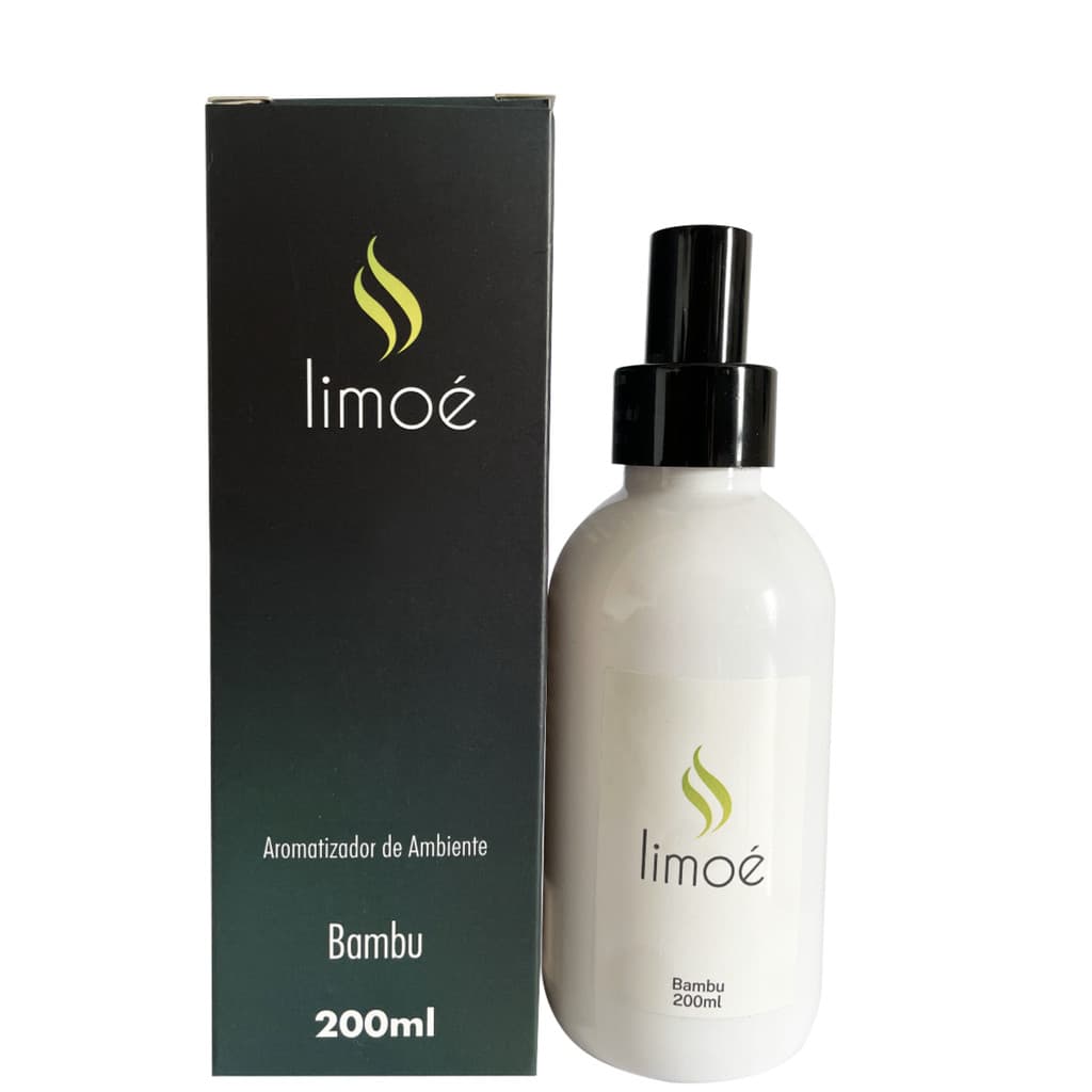 Aromatizador Ambiente Bambu 200ml Perfume Duradouro Limoé