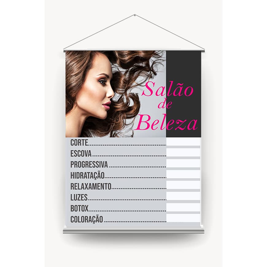 BANNER SALÃO DE BELEZA