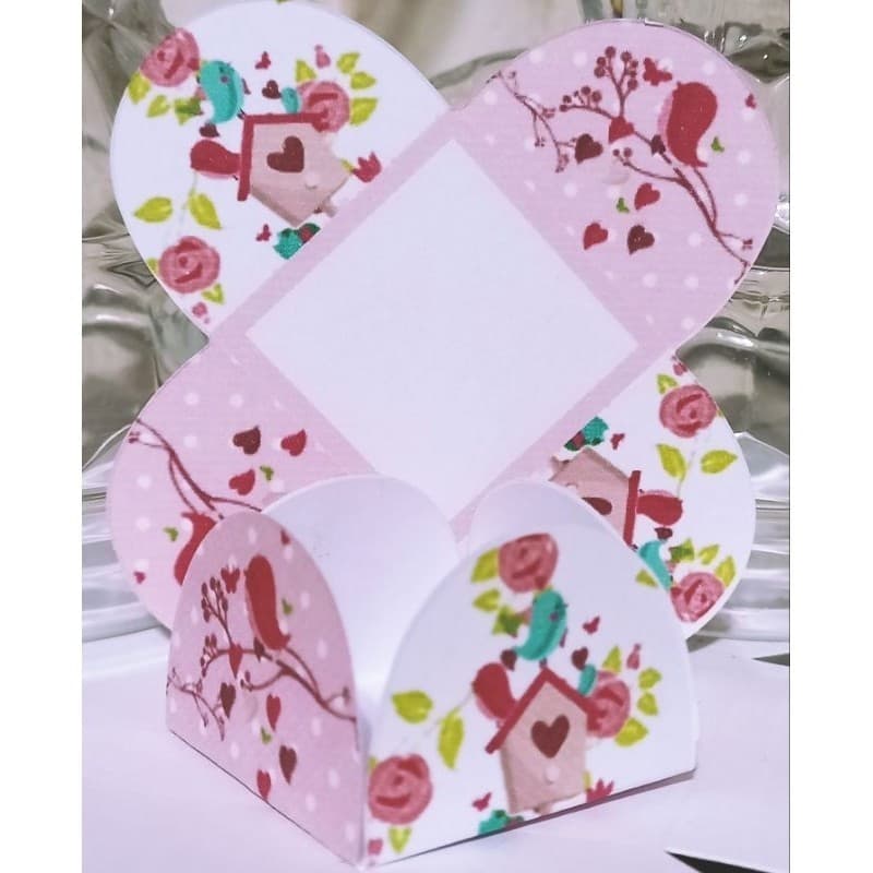 100 FORMINHAS GRANDES 8,5 X 8,5 PARA DOCES DE FESTAS NO TEMA PASSARINHOS