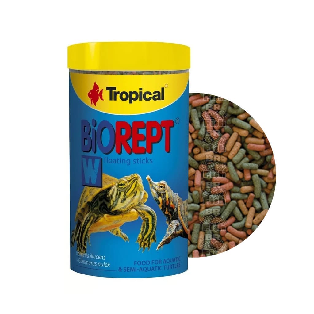 Ração Tropical Para Tartaruga Biorept W Sticks 300g Alimento