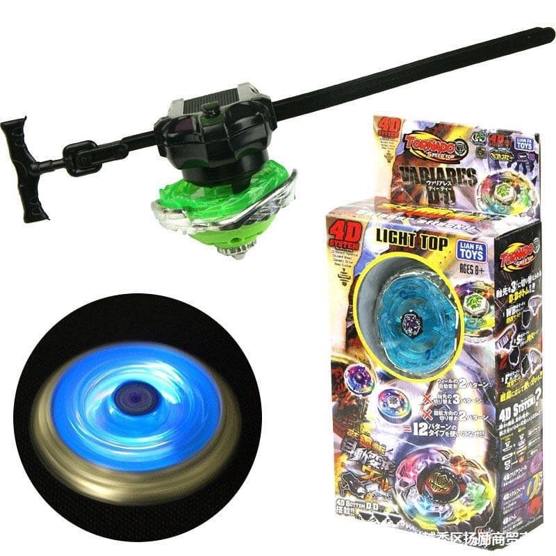 Brinquedo Piāo Tornado Com Luz Lançador, Presente Para Meninos, Vários Cores