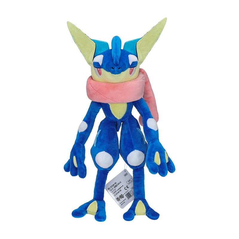 Brinquedo de pelúcia Pokémon Greninja Frogadier de 33 cm