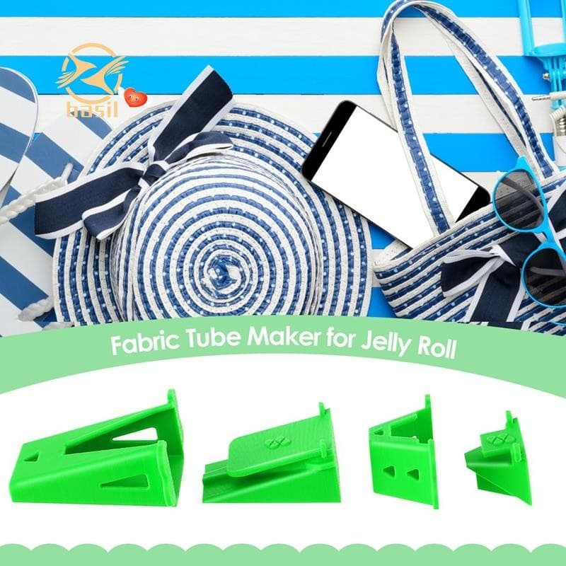 💡2 Conjuntos De Fabricante De Tubos De Tecido Para Tapetes De Rolo , Viés Adequado DIY