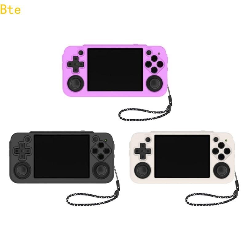 Bte Capa Cobertura , Silicone Flexível Para RG35XX H Gamepad , Caixa Pele À Prova Choque , Consoles