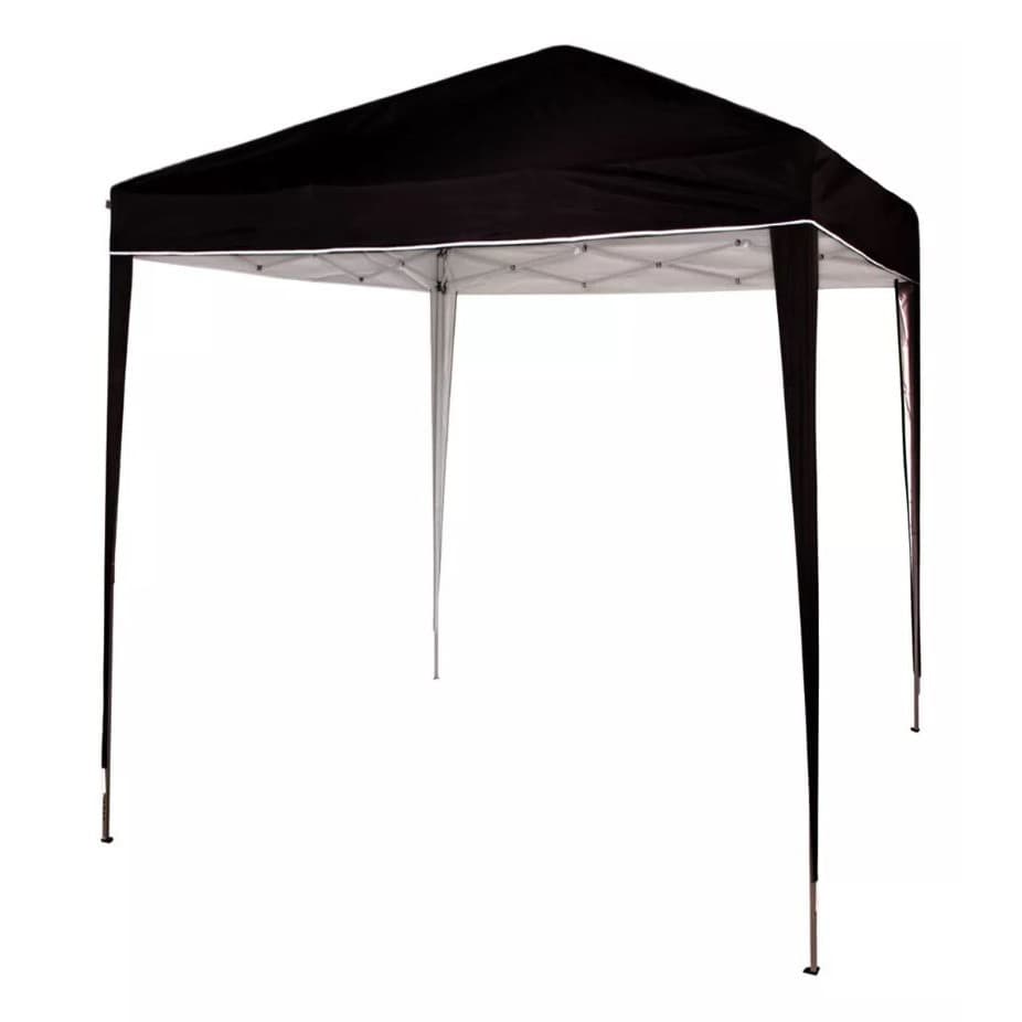 Gazebo Articulado 2x2 Aluminizado Tendas Wild Praia E Campo - Preto