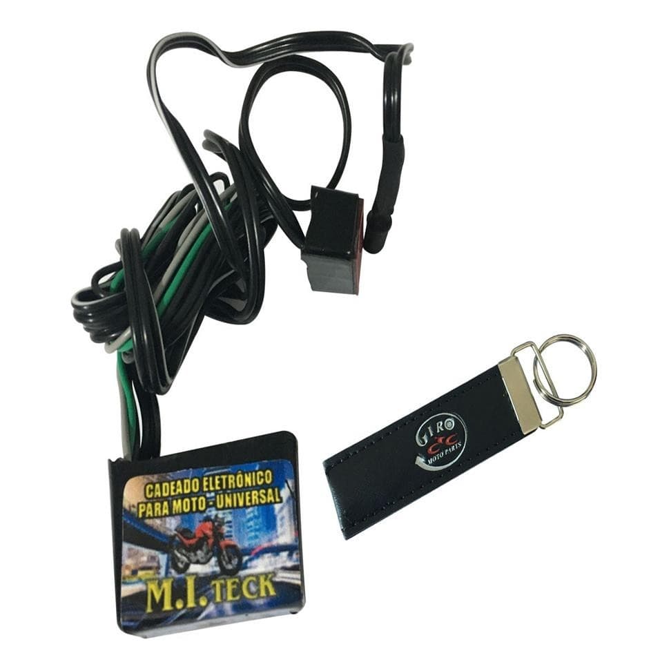 Cadeado Eletronico Moto Com Sensor - M.i Teck Universal Orig