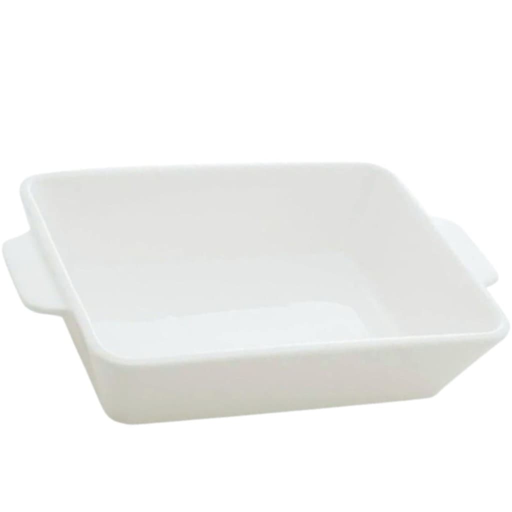 Travessa Refratária 1un Porcelana com Alça 28x16,5x5cm Lyor