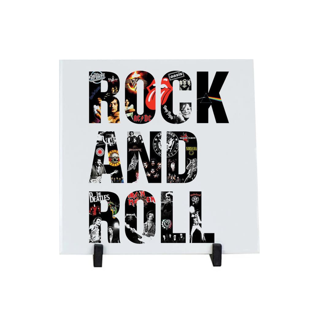 Azulejo Branco Temas Bandas De Rock N Roll Heavy Metal Hard