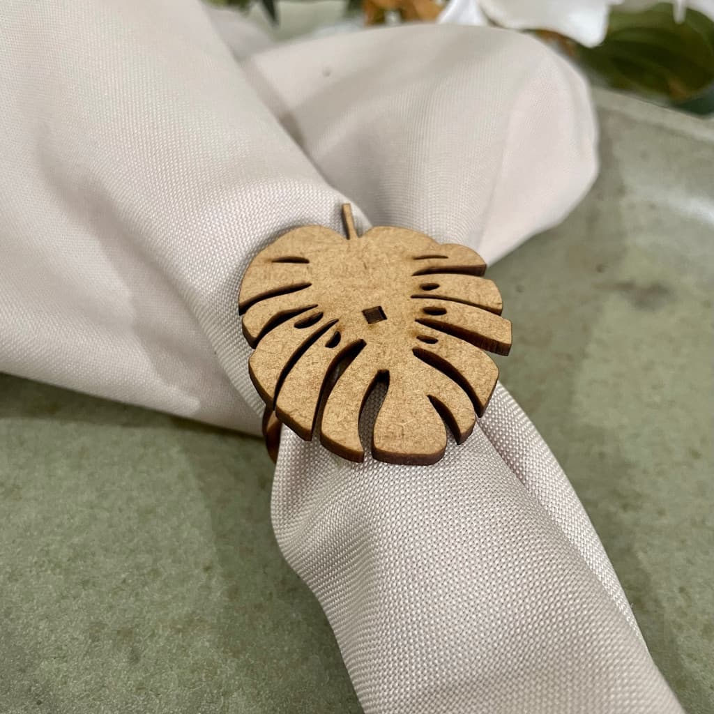 20 Unidades - Porta Guardanapos - Costela de Adão - Decoração de Mesa - Mesa Posta