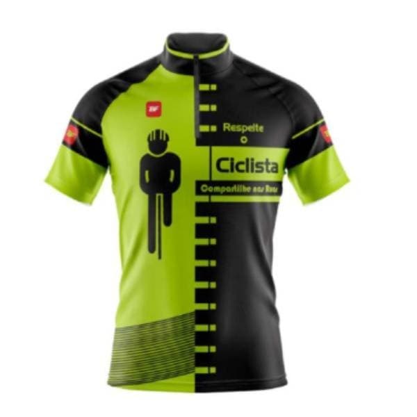 Camisa Ciclismo Esporte Bike Ciclista C/proteçao Uv - Respeite o Ciclista