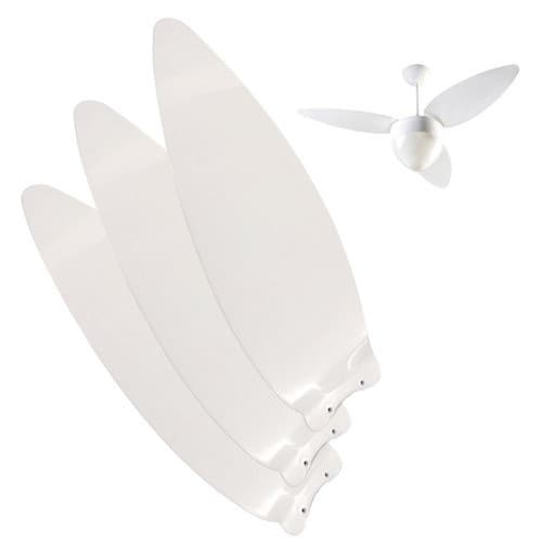 Hélice Ventisol 3 Pás Aires Prisma Zonda Branco, Reposição Ventilador