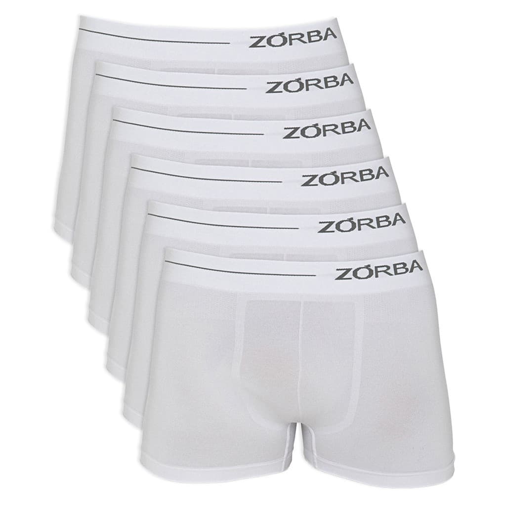Kit com 06 Cuecas Zorba Boxer Side 839