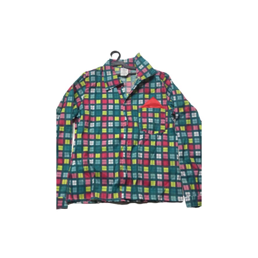 Camisa Infantil Xadrez Verde Vermelho Amarelo 16 Fest Junina