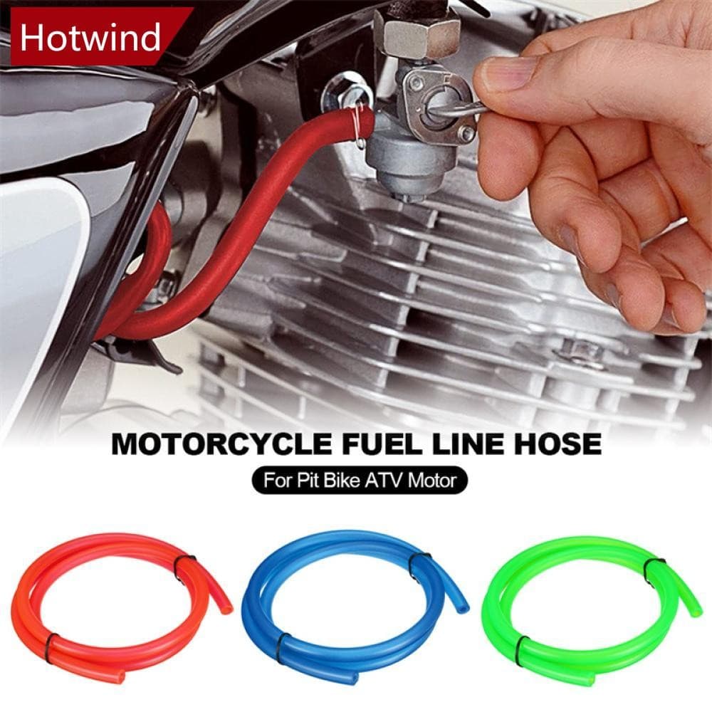 HOTWIND 1M Motocicleta Colorido Gasolina Linha De Combustível Mangueira Resistente A Altas Temperaturas Tubo Borracha C8