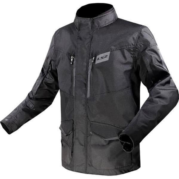 Jaqueta LS2 Metropolis Evo Moto Motociclista Parka Big Trail Impermeável Preto