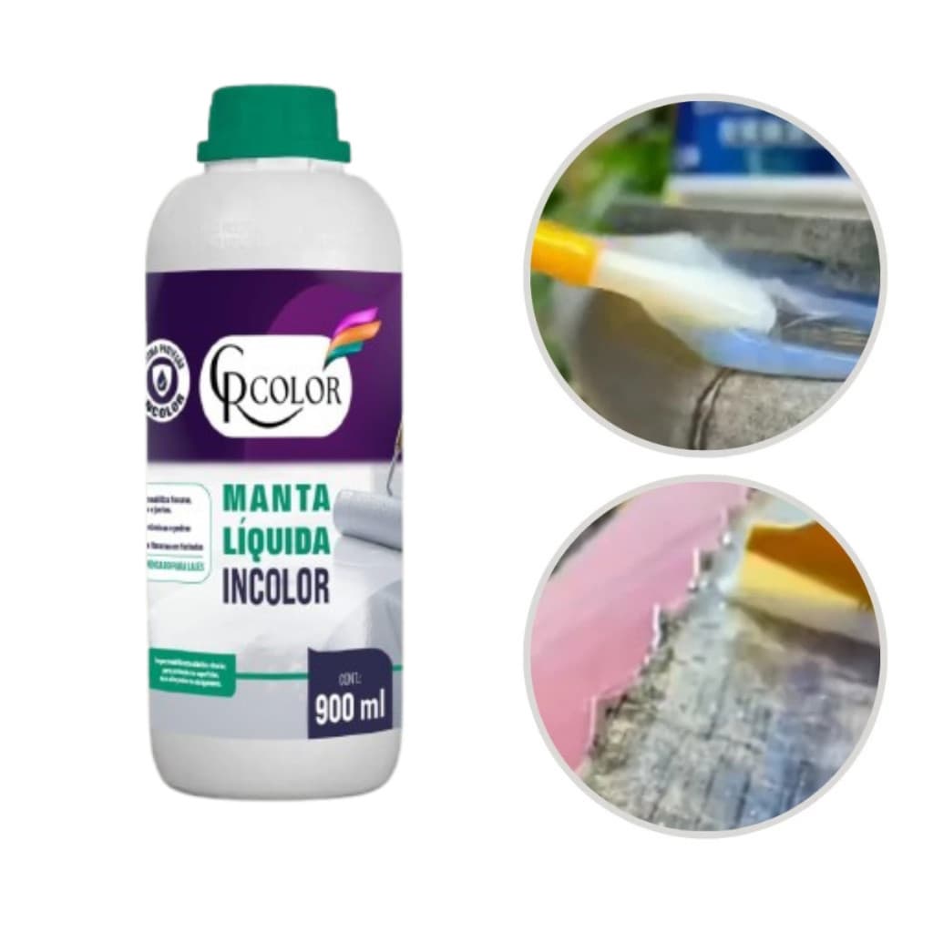 Manta Líquida Incolor Impermeabilizante Pedra 900ml CRCOLOR