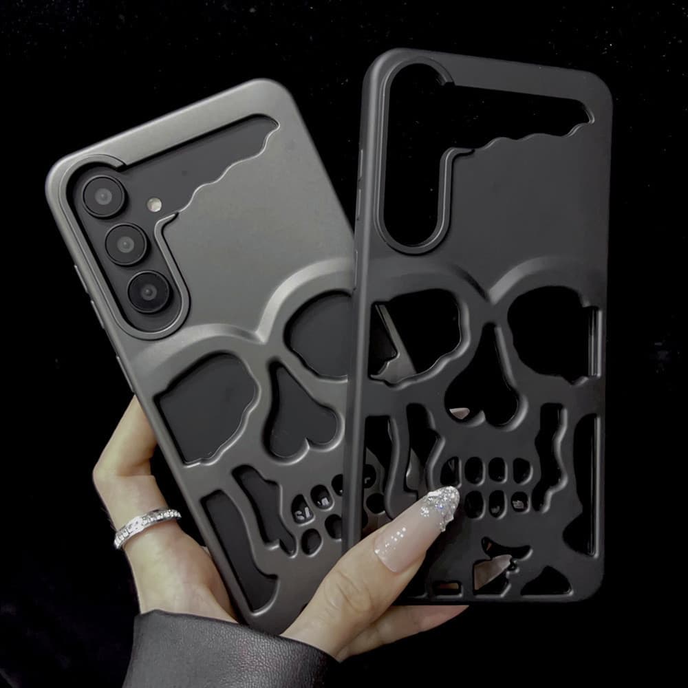 Capa De Dissipação De Calor Oca De Fibra De Carbono Forjada 3D Para Samsung S23 Ultra S24 Plus S24Ultra S23Ultra S23 + I