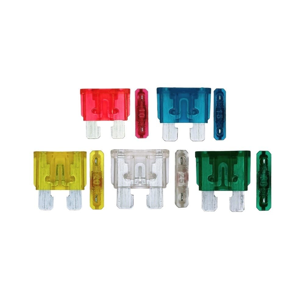 Kit 50 Fusível Automotivo Lâmina 10a 15a 20a 25a 30a
