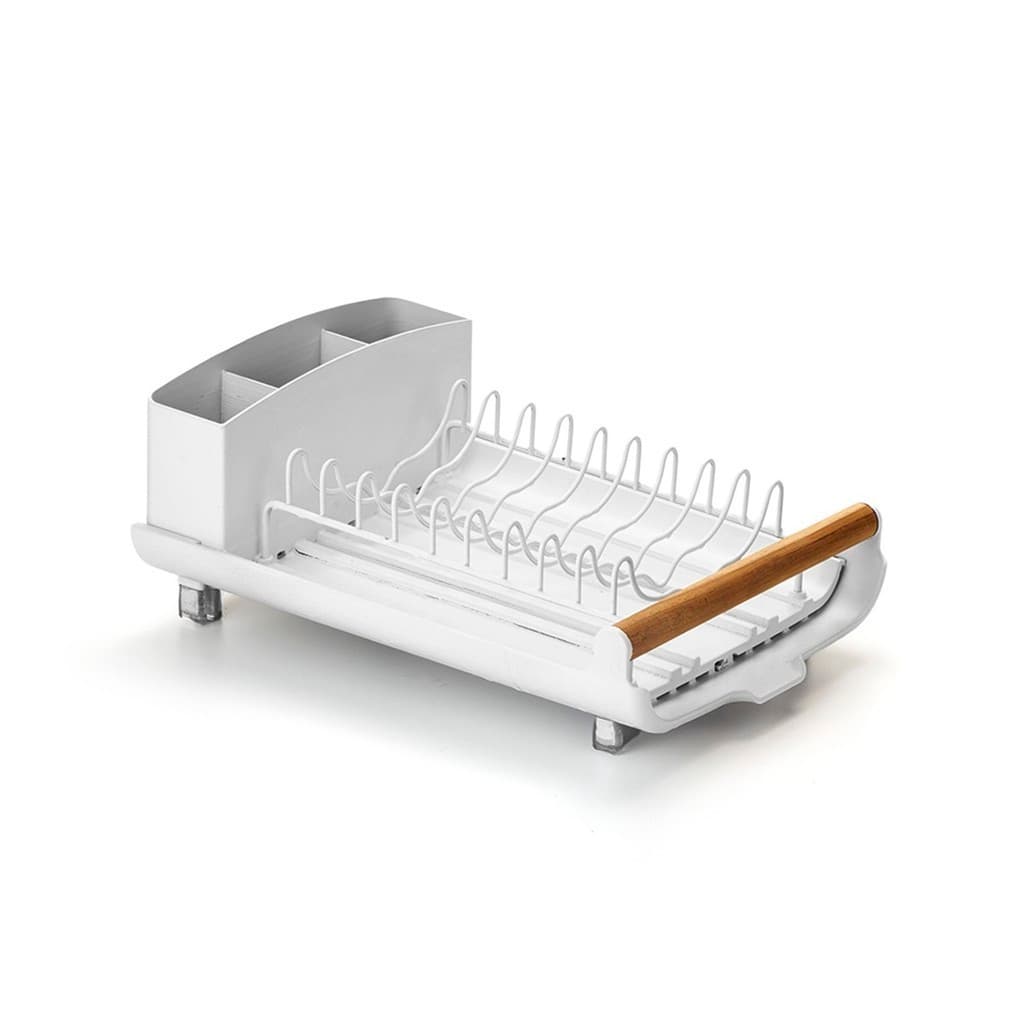 Escorredor de Louça Extensível C/ Porta Talher  Cozinha 4254
