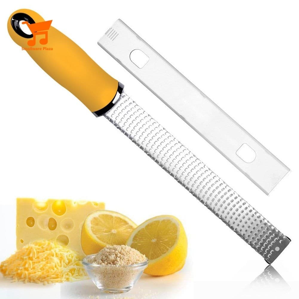 Ralador De Queijo Zester De Limão Em Aço Inoxidável , Cítrico Portátil Para Chocolate , Gengibre , Noz-Moscada , Alça An