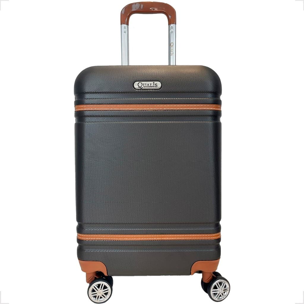 Mala de viagem pequena de 10kg para bordo de avião padrão Anac medidas 55x35x25 rodinhas giratória 360 graus