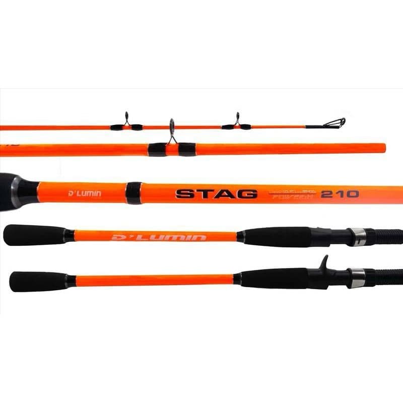 Vara Para Carretilha Stag 50lbs 2 Partes 2,10m a 2,70m Deyu