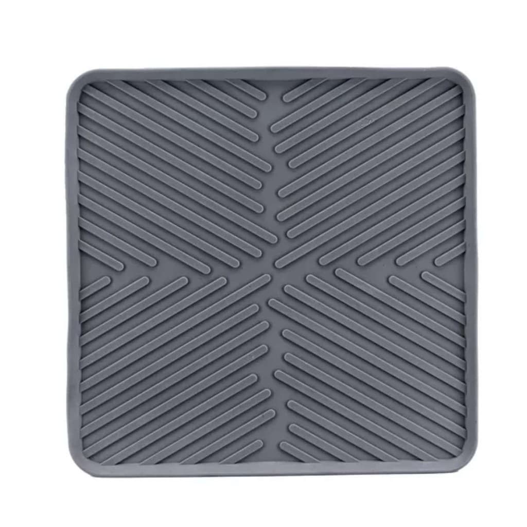 Escorredor de Louca Tapete Pia 30 x 30cm Flexível Prato Copo